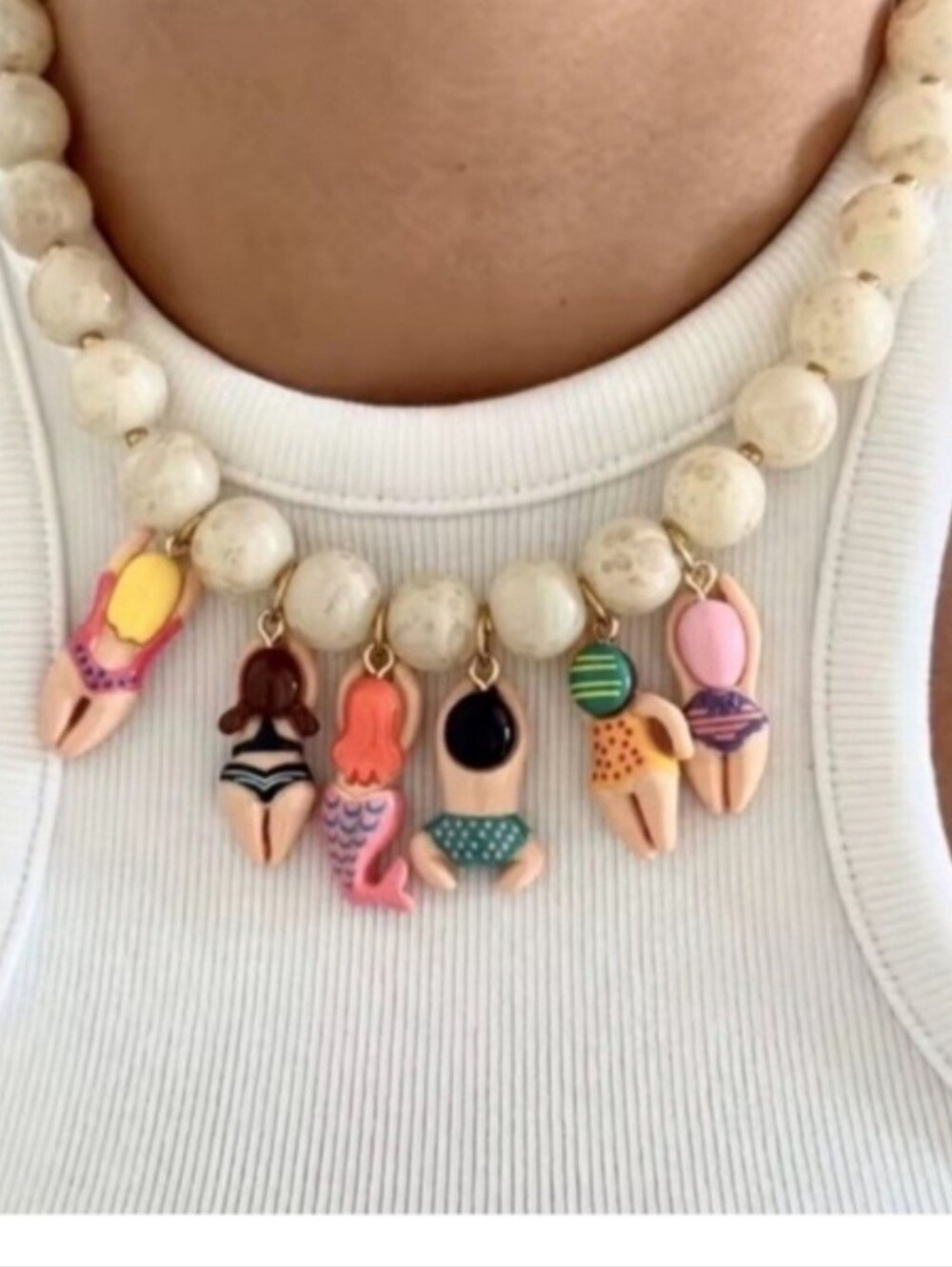 ZARA Beach Babes Necklace NWOT,  Lowest Price ON POSH By $20, so it's as marked!